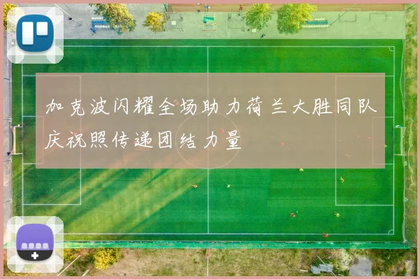 加克波闪耀全场助力荷兰大胜同队庆祝照传递团结力量